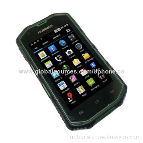 IP68 3G water-resistant mobile phones with long-time battery and tough housing